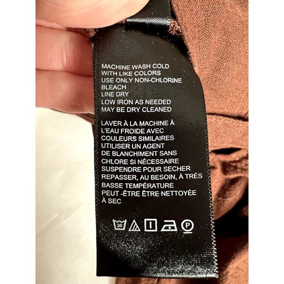 Urban Outfitters womens size M pants brown high-waist cropped - Picture 7 of 8